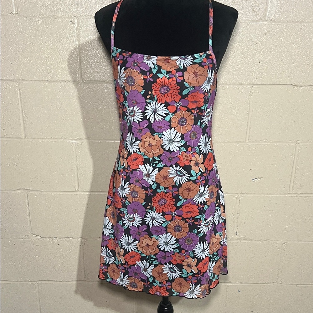 SHEIN Multicolor Floral Mini Dress